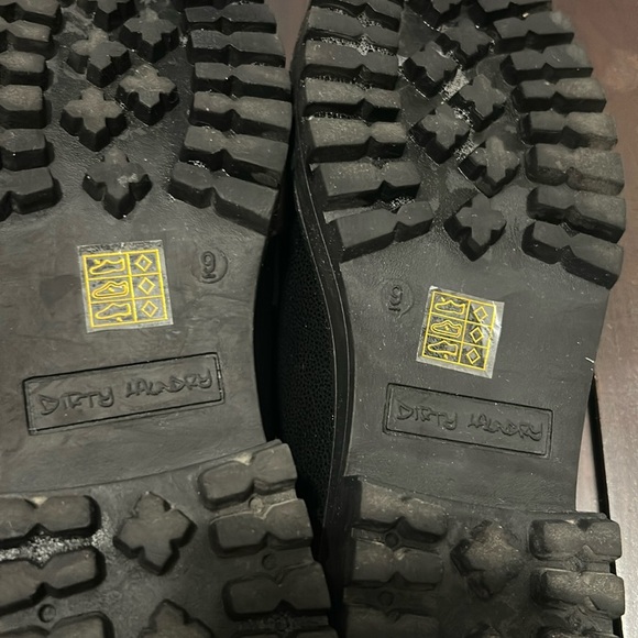 Dirty Laundry Womens Vallor Lucite Chain Detail Chunky Clog Black Size 9 - Picture 13 of 14